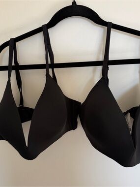 Cotton On Black Smooth T-Shirt Bra